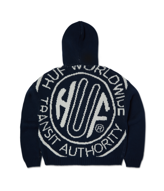 HUF-Token Zip Hooded Sweater