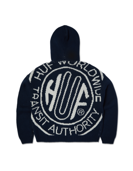 HUF-Token Zip Hooded Sweater