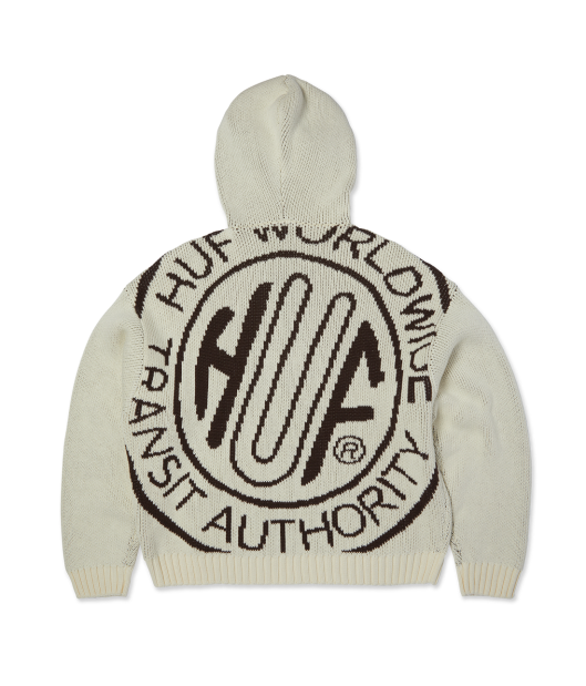 HUF-Token Zip Hooded Sweater