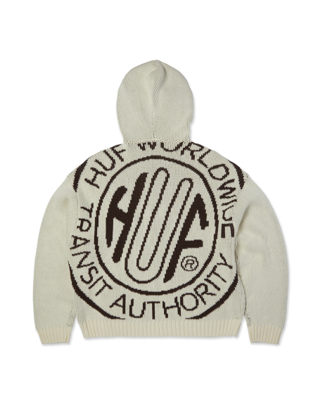 HUF-Token Zip Hooded Sweater