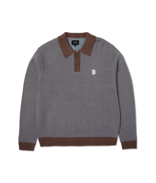 HUF-Megablast Two Tone Waffle Sweater