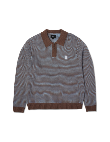 HUF-Megablast Two Tone Waffle Sweater