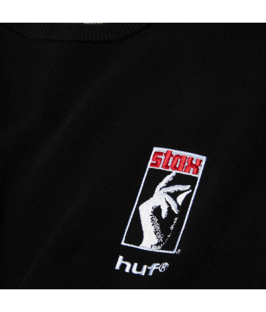 HUF-Black Moses Knit Sweater
