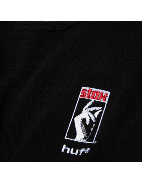 HUF-Black Moses Knit Sweater