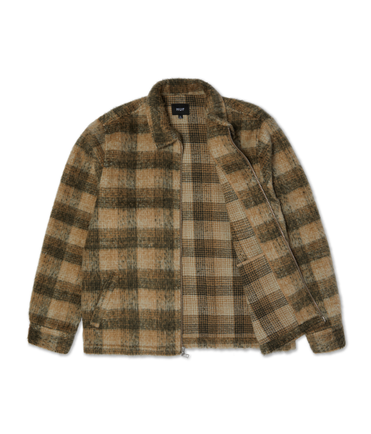 HUF-Megablast Plaid Jacket