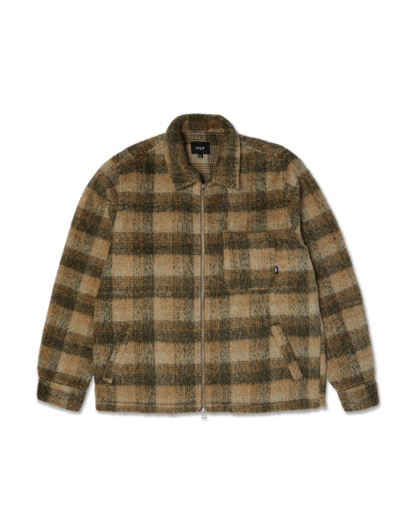 HUF-Megablast Plaid Jacket