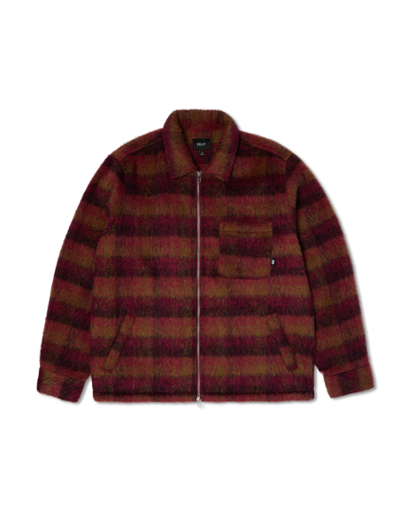 HUF-Megablast Plaid Jacket