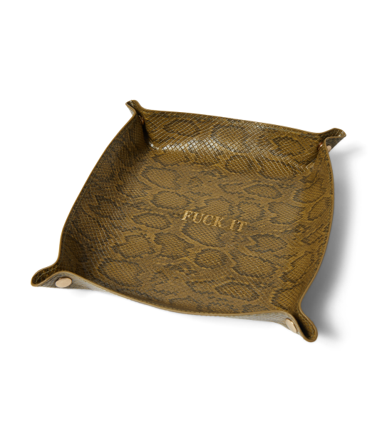 HUF-Fuck It Snakeskin Catchall