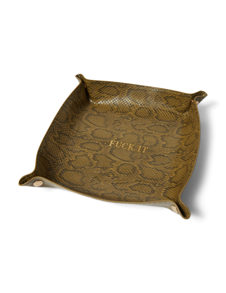 HUF-Fuck It Snakeskin Catchall