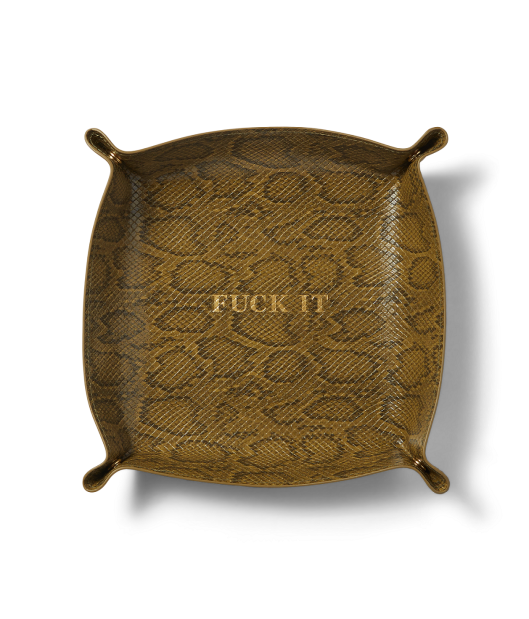 HUF-Fuck It Snakeskin Catchall