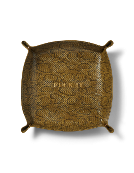 HUF-Fuck It Snakeskin Catchall