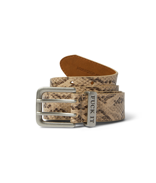 HUF-Fuck It Snakeskin Belt