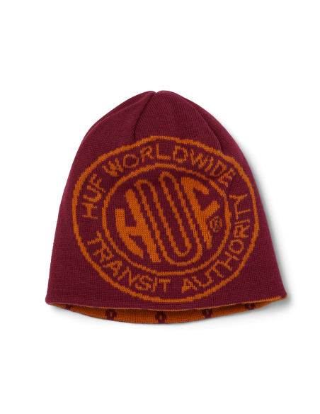 HUF-Token Reversible Skull Beanie