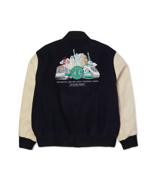 HUF-Global Transit Varsity Jacket