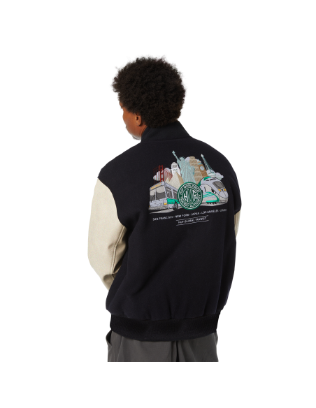 HUF-Global Transit Varsity Jacket