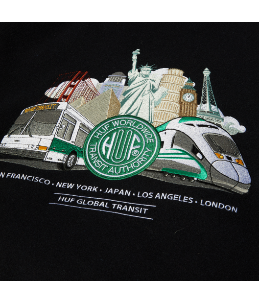 HUF-Global Transit Varsity Jacket