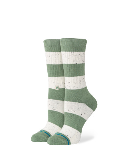 STANCE-Womens Nep Stripe Crew