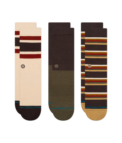 STANCE-Mill House 3 Pack Crew