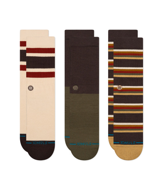 STANCE-Mill House 3 Pack Crew