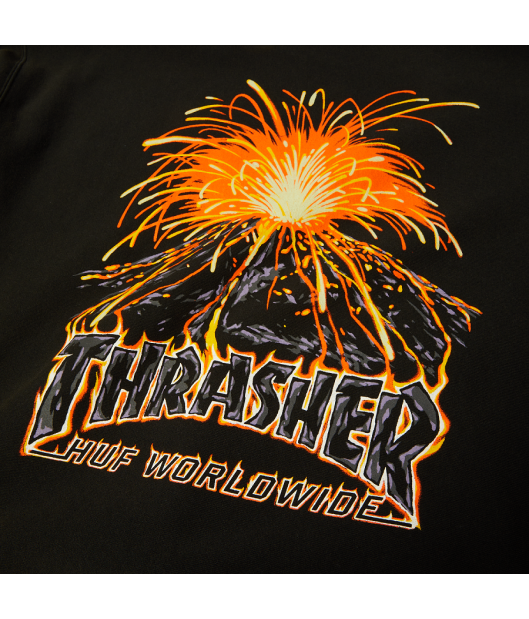 HUF-Meltdown Heavyweight Hoodie