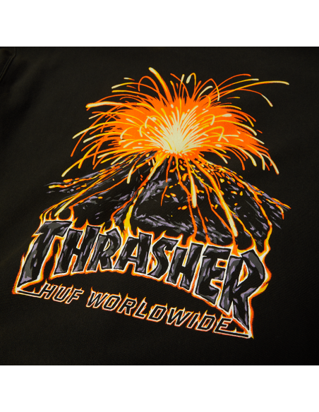 HUF-Meltdown Heavyweight Hoodie