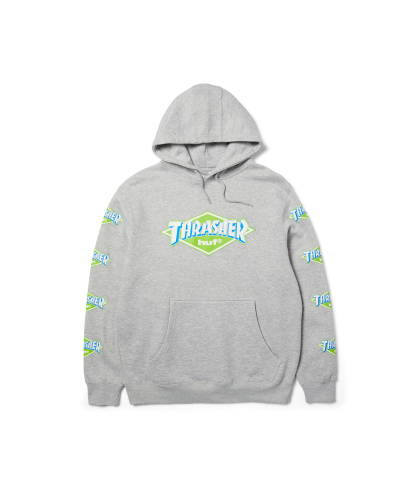 HUF-Huf X Thrasher Logo Po...