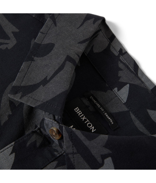 BRIXTON-Charter Print S/S Wvn