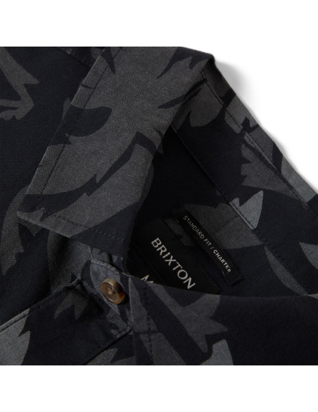 BRIXTON-Charter Print S/S Wvn
