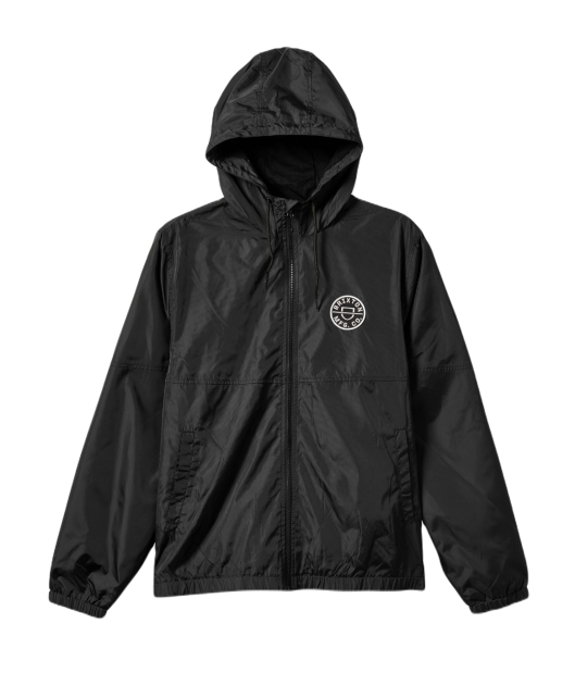 BRIXTON-Claxton Crest Lw Zip Hood Jkt
