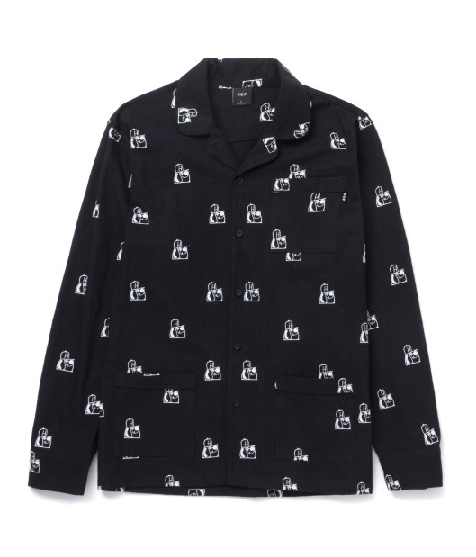 HUF-Remio Dog Flannel L/S Shirt