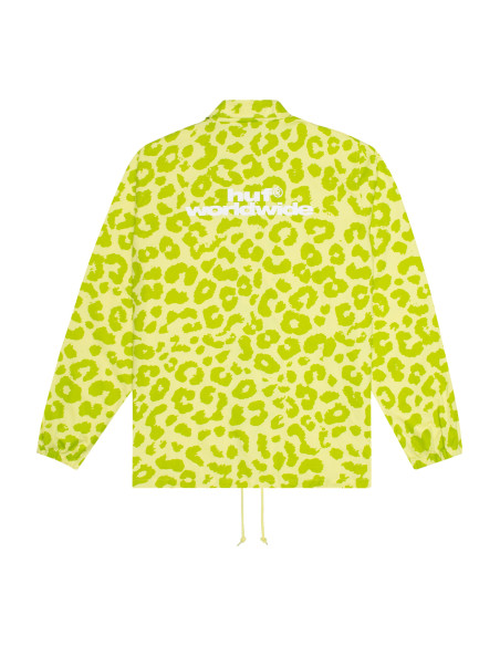HUF-Neo Leopard Coach Jacket