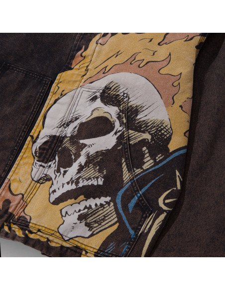 HUF-Ghost Rider Work Jacket