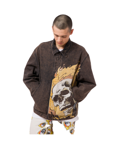 HUF-Ghost Rider Work Jacket 2
