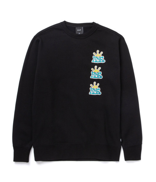 HUF-Crown Stack Crewneck