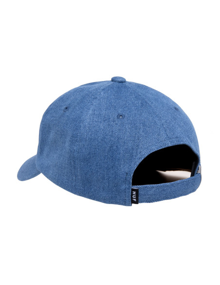 HUF-Marka Denim 6 Panel Hat