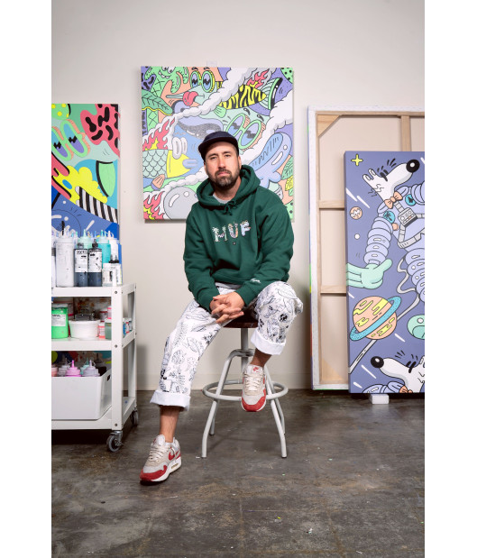 HUF-Steven Harrington P/O Hoodie