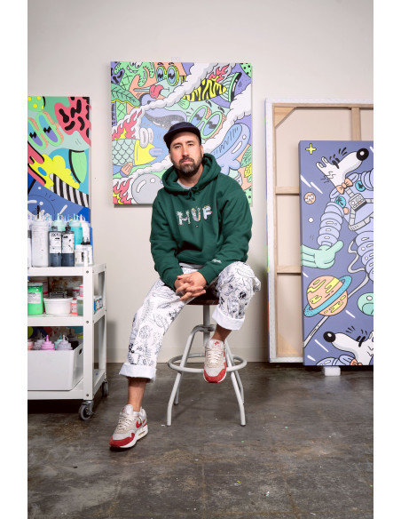 HUF-Steven Harrington P/O Hoodie