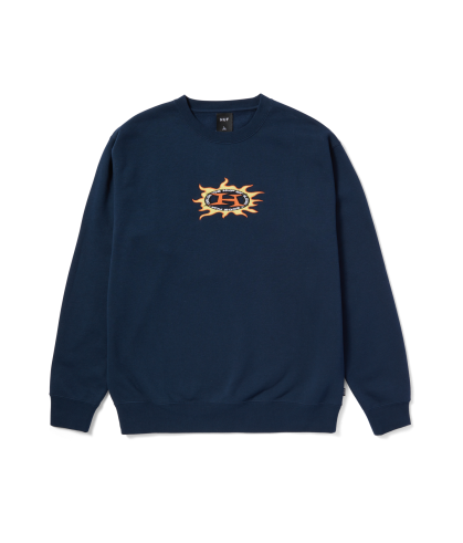 HUF-Fire Crewneck