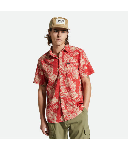 BRIXTON-Charter Print S/S Wvn 2