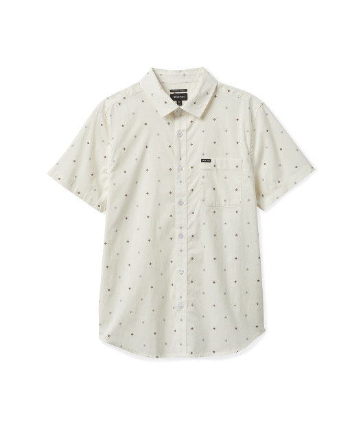 BRIXTON-Charter Print S/S Wvn