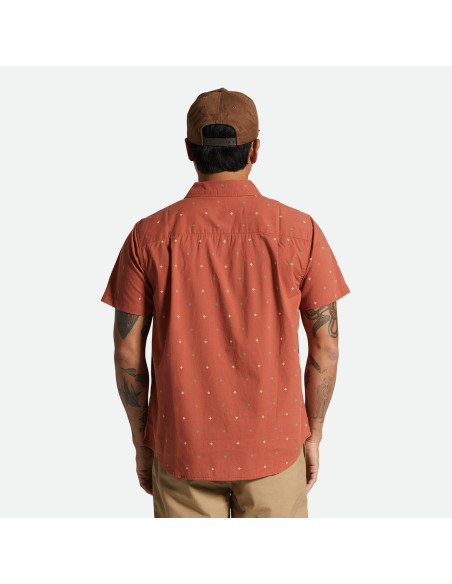 BRIXTON-Charter Print S/S Wvn