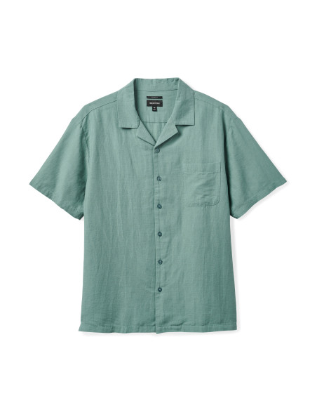 BRIXTON-Bunker Linen Blend S/S